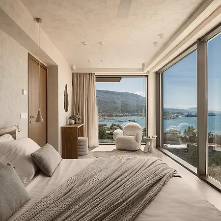 Apartamento Sea View Escape Panoramic Views Of Souda Bay