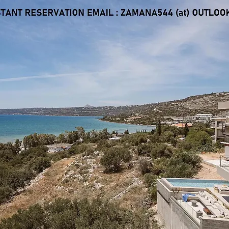 Sea View Escape Panoramic Views Of Souda Bay * Hanya