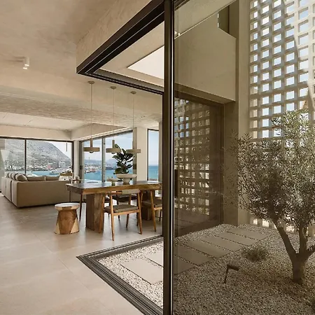 Sea View Escape Panoramic Views Of Souda Bay Daire