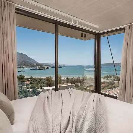 Apartment Sea View Escape Panoramic Views Of Souda Bay *